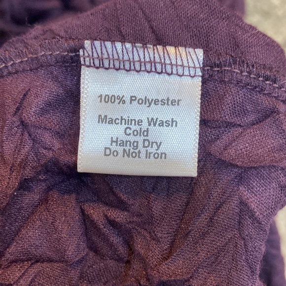 Stunning Vine Street Crinkle Dress & Matching Hooded Duster Size L​ - Picture 13 of 16